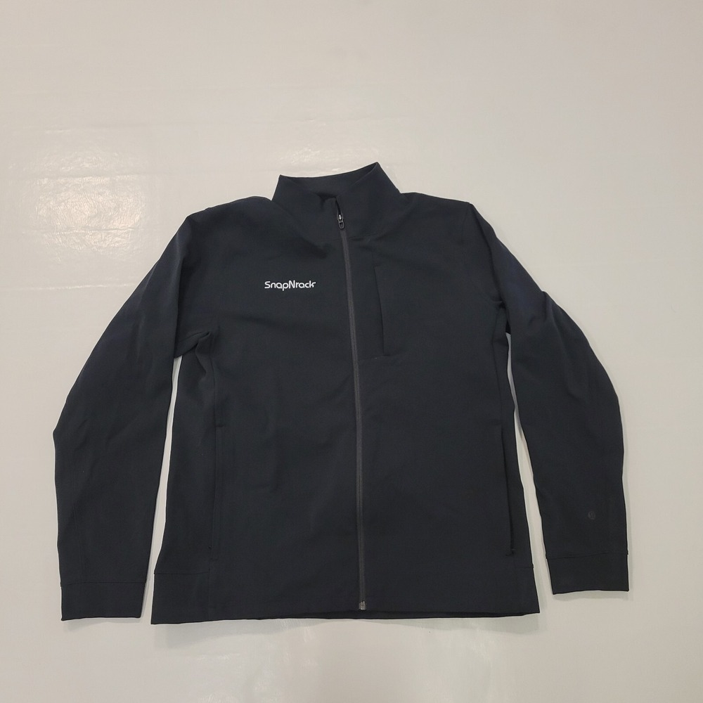 Lululemon Sojourn Full Zip‎ Jacket Black Mens XL LM3CZOS.0 Lightweight Athletic